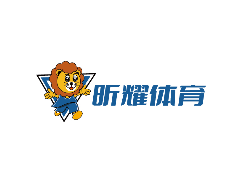 張俊的昕耀體育，副標(biāo)題：SPARKLE SPORTSlogo設(shè)計(jì)