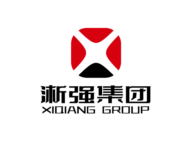 張俊的淅強集團logo設(shè)計