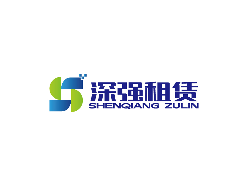 楊忠的深強租賃logo設計