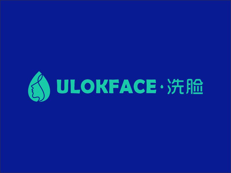 何嘉健的ULOKFACE·洗臉logo設計