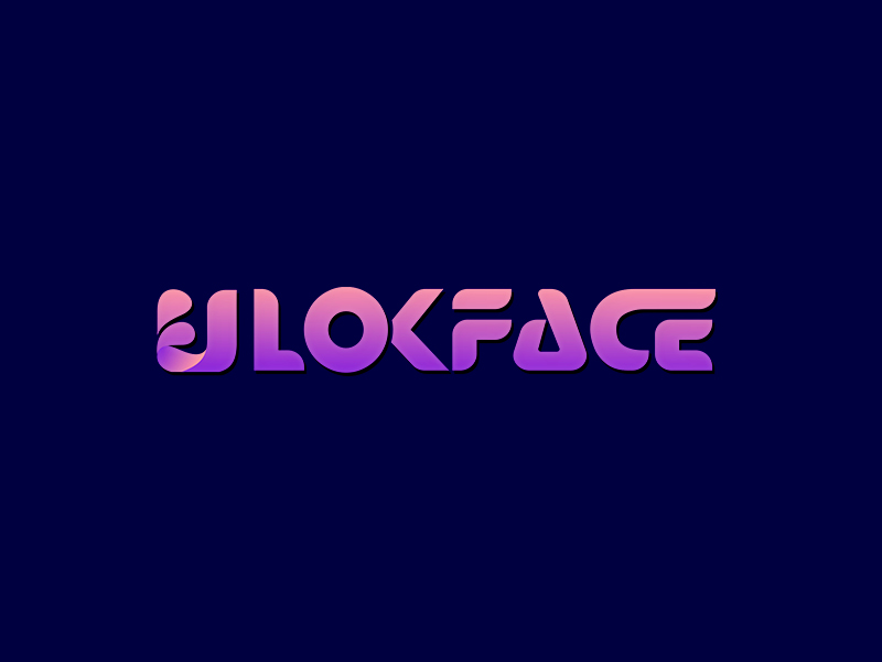 李杰的ULOKFACE·洗臉logo設計