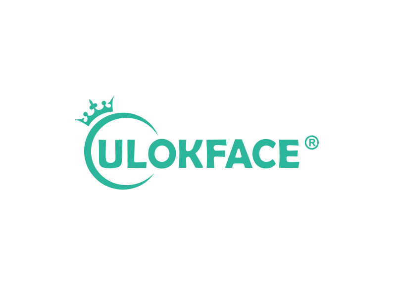 朱紅娟的ULOKFACE·洗臉logo設計