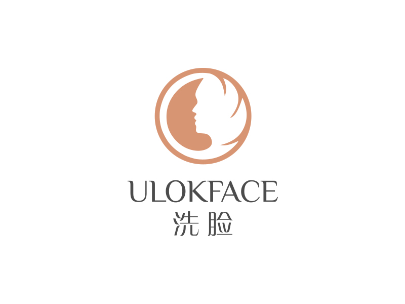 陳川的ULOKFACE·洗臉logo設計