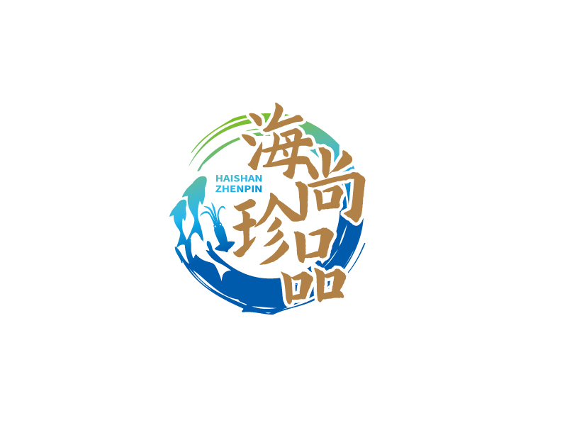 海尚珍品 食品LOGOlogo設(shè)計