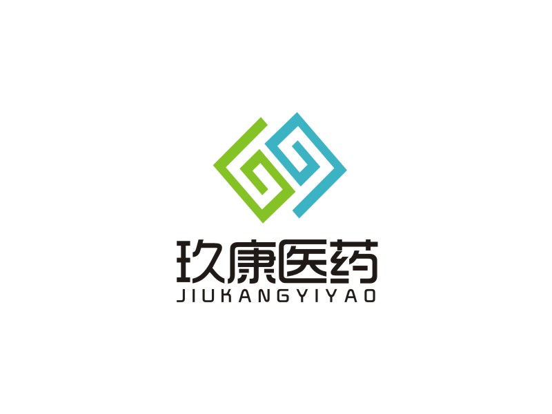 李泉輝的廣州玖康醫(yī)藥研究有限公司logo設(shè)計