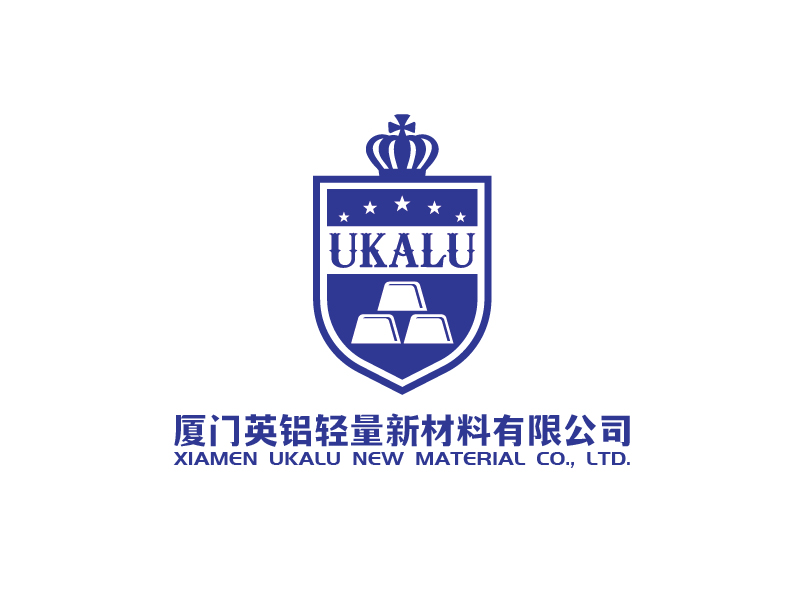 張俊的廈門英鋁輕量新材料有限公司（Xiamen Ukalu New Material Co., Ltd.）logo設(shè)計