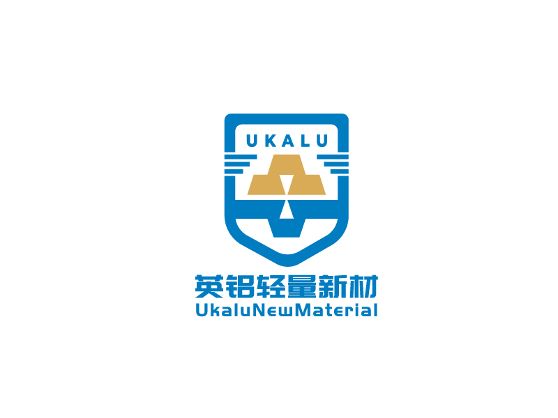 李寧的廈門英鋁輕量新材料有限公司（Xiamen Ukalu New Material Co., Ltd.）logo設(shè)計