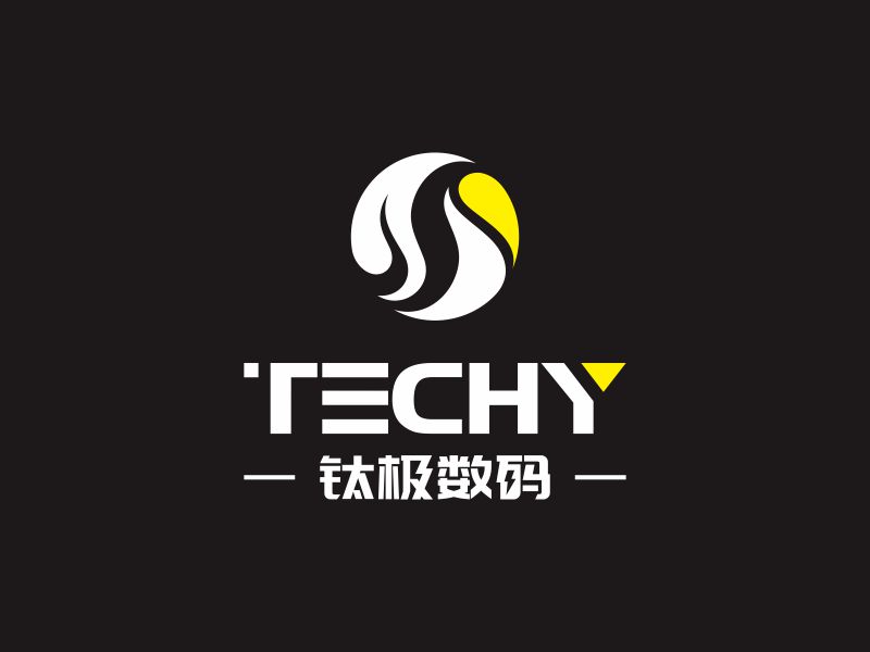 何嘉健的鈦極TECHYlogo設(shè)計(jì)