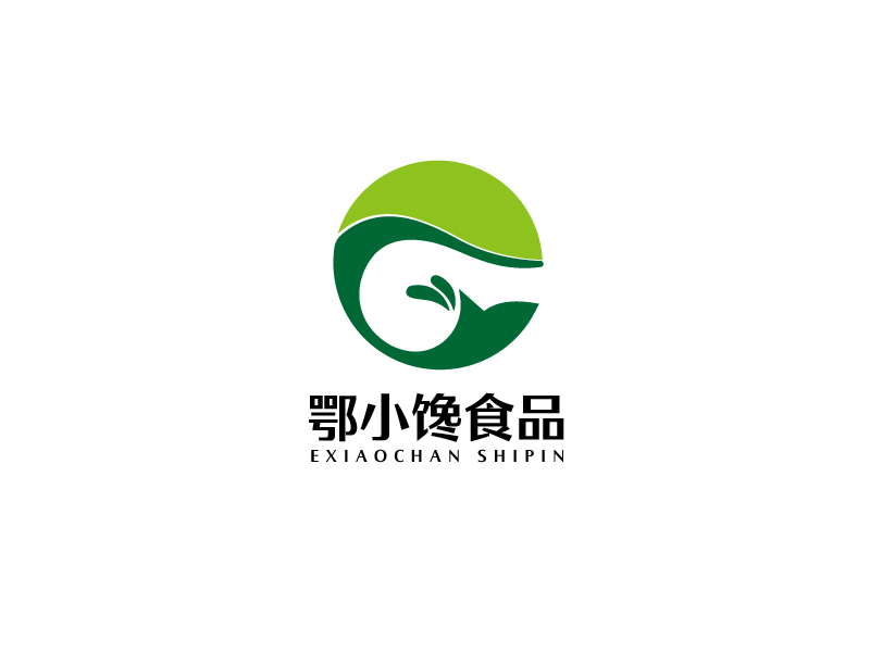 秦光華的鄂小饞食品有限公司logo設(shè)計