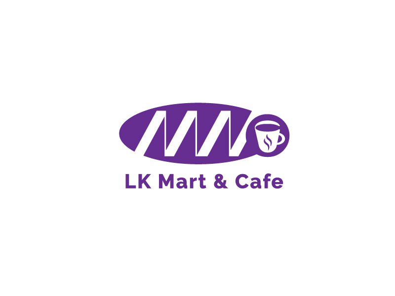 李寧的LK Mart & Cafe 咖啡廳定制LOGO設(shè)計(jì)logo設(shè)計(jì)