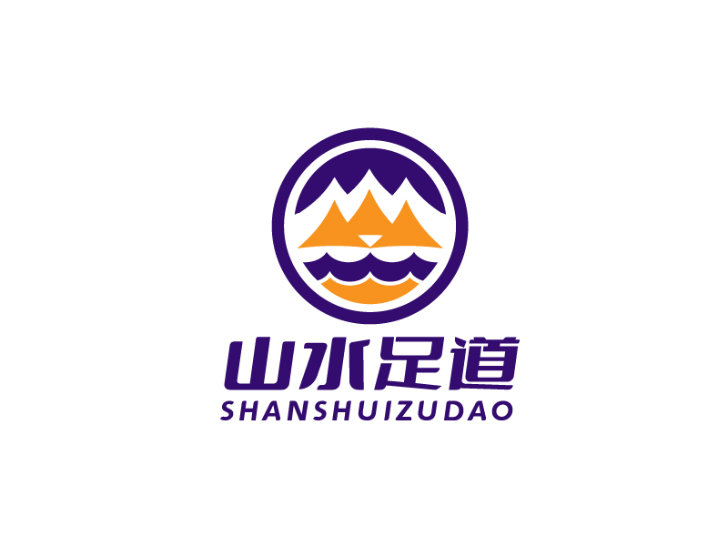 李寧的山水足道logo設(shè)計