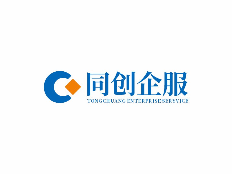 何嘉健的同創(chuàng)企服logo設(shè)計