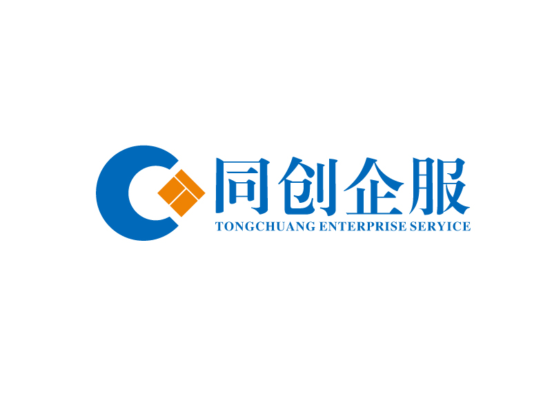 王文波的同創(chuàng)企服logo設(shè)計