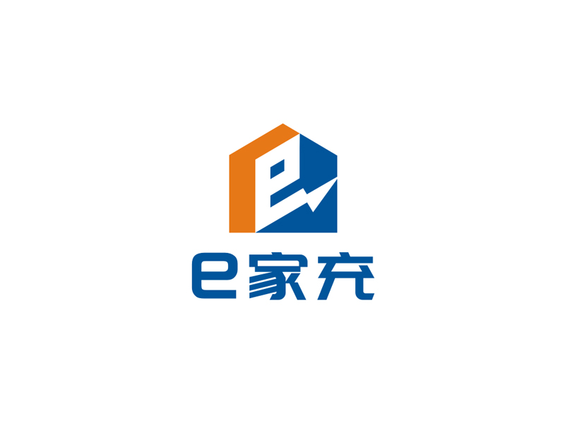 吳世昌的e家充logo設計