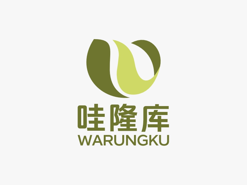 Warungku哇隆庫(kù)logo設(shè)計(jì)