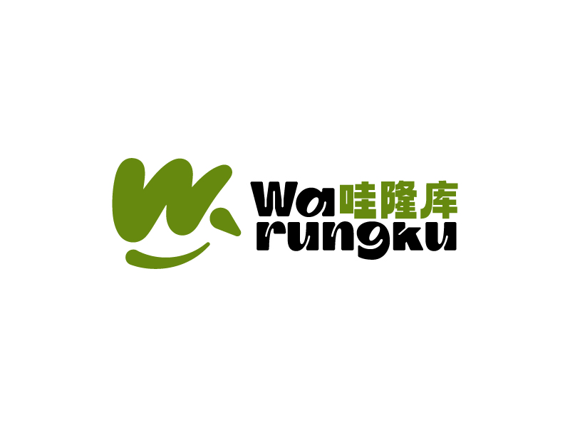 楊忠的Warungku哇隆庫logo設(shè)計