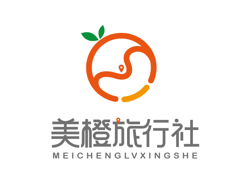 朱紅娟的深圳市美橙旅行社有限公司logo設(shè)計