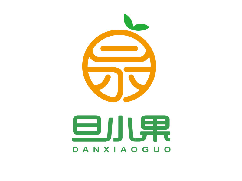 朱紅娟的旦小果 水果LOGOlogo設(shè)計(jì)