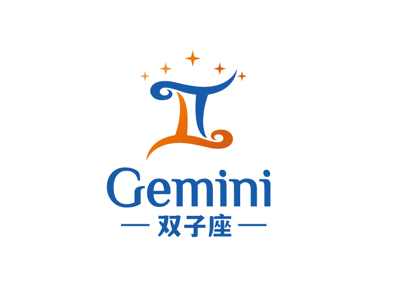 張俊的Gemini/和諧（雙子座）logo設(shè)計