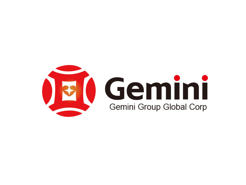 朱紅娟的Gemini/和諧（雙子座）logo設(shè)計