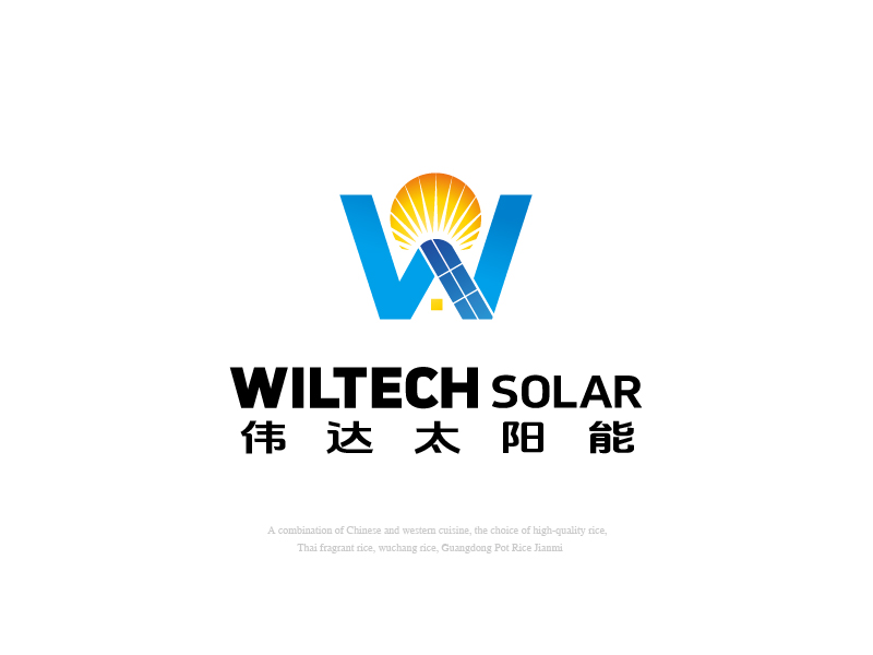 張俊的Wiltech Solar Solution Limitedlogo設(shè)計