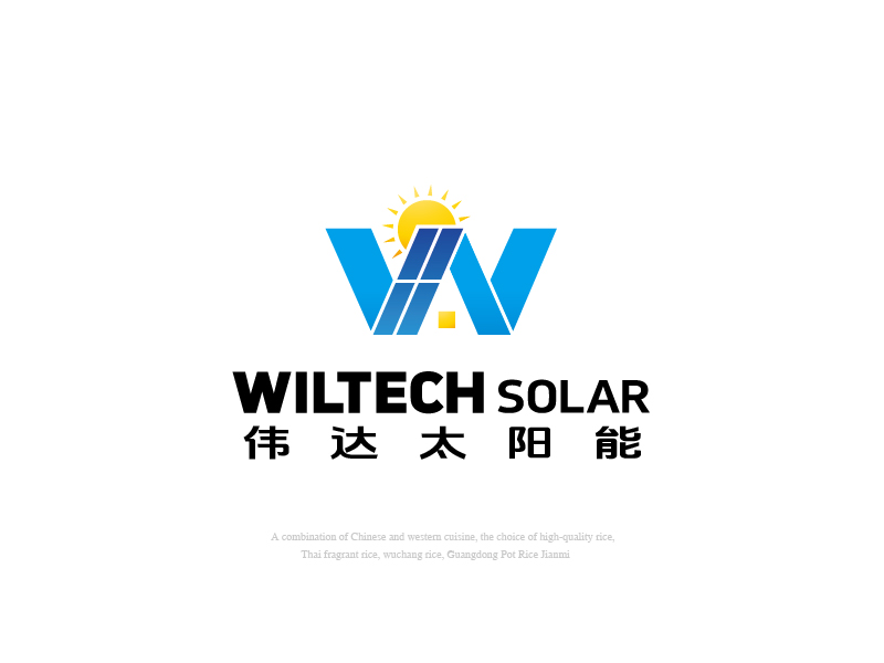 張俊的Wiltech Solar Solution Limitedlogo設(shè)計