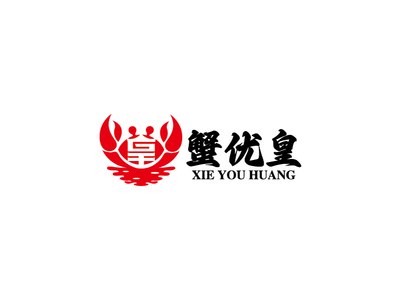 楊忠的蟹優(yōu)皇logo設計